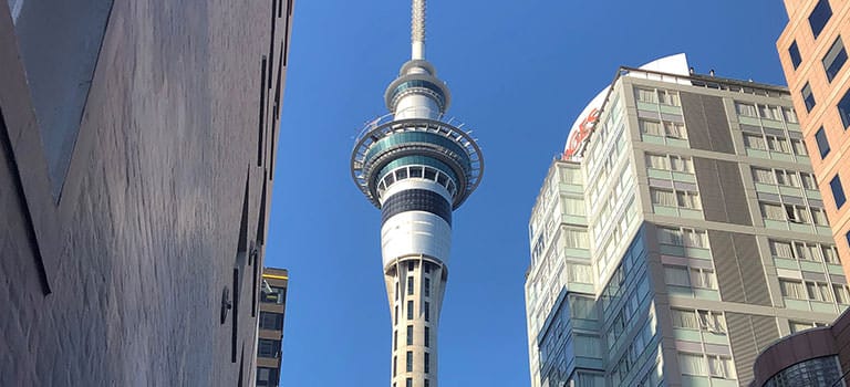 Auckland Sky Tower - Neuseeland Reise 2020 mit Dronezmeup Blog und Philipp - Dronezmeup Reiseblog by Philipp