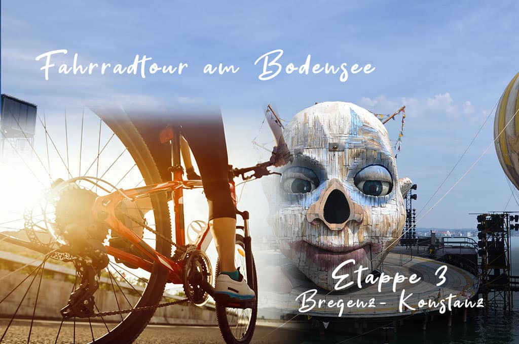 Fahrrad Tour - Reise um den Bodensee - dritte Etappe von Bregenz bis Konstanz mit dem Rad - dronezmeup Reiseberichte