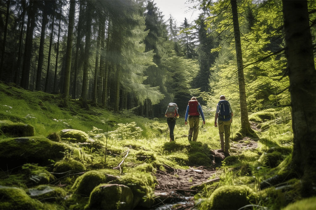 Mit Wandern das Wohlbefinden stärken - Gesundheitsblog Texterin