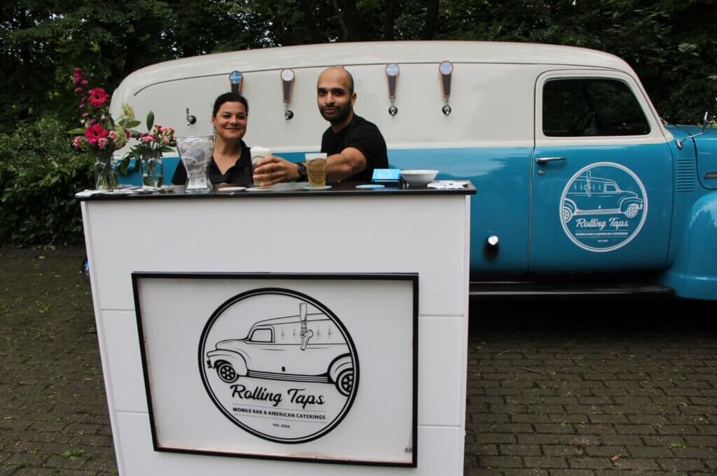 Erlebnis Catering und mobile Bar mit Oldtimer - Mein Event in Köln mit Rolling Taps Events
