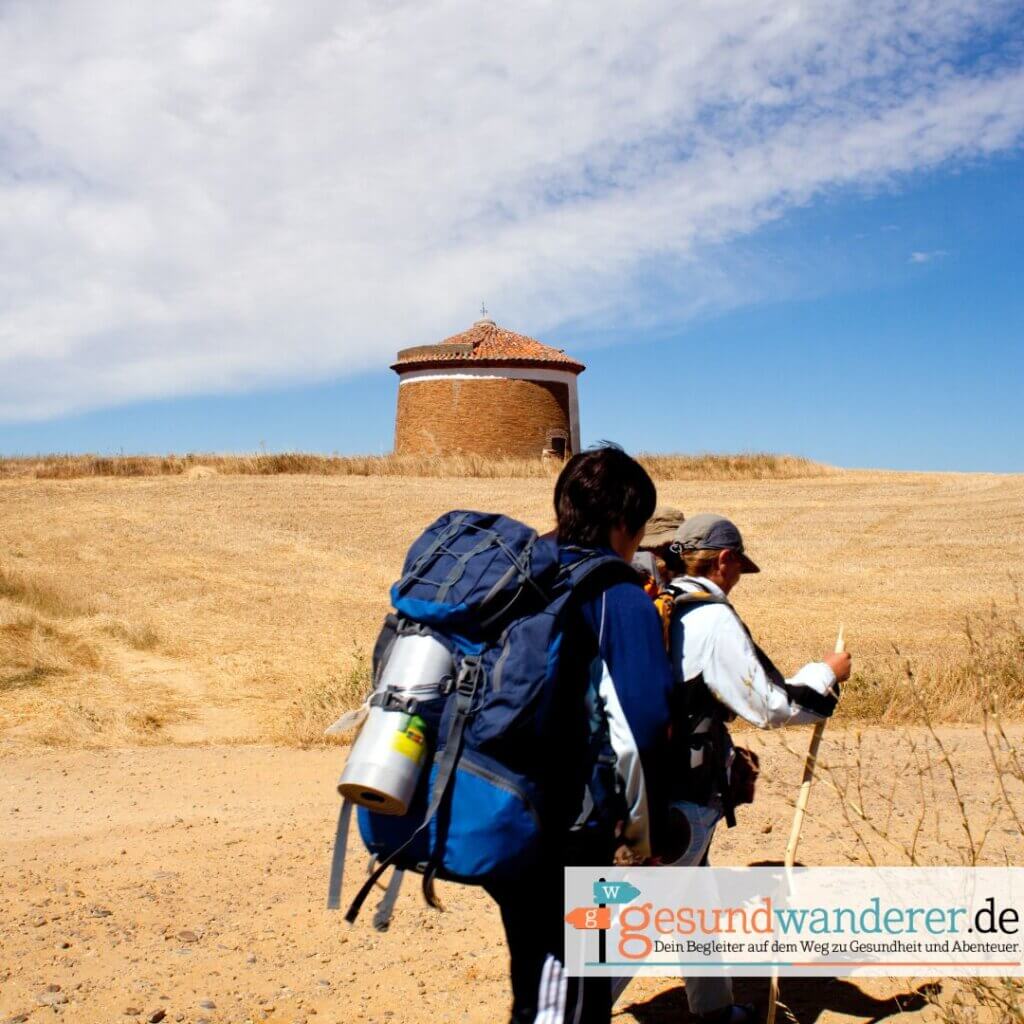Wandern über den Camino des Santiago in Spanien - gesundwanderer.de