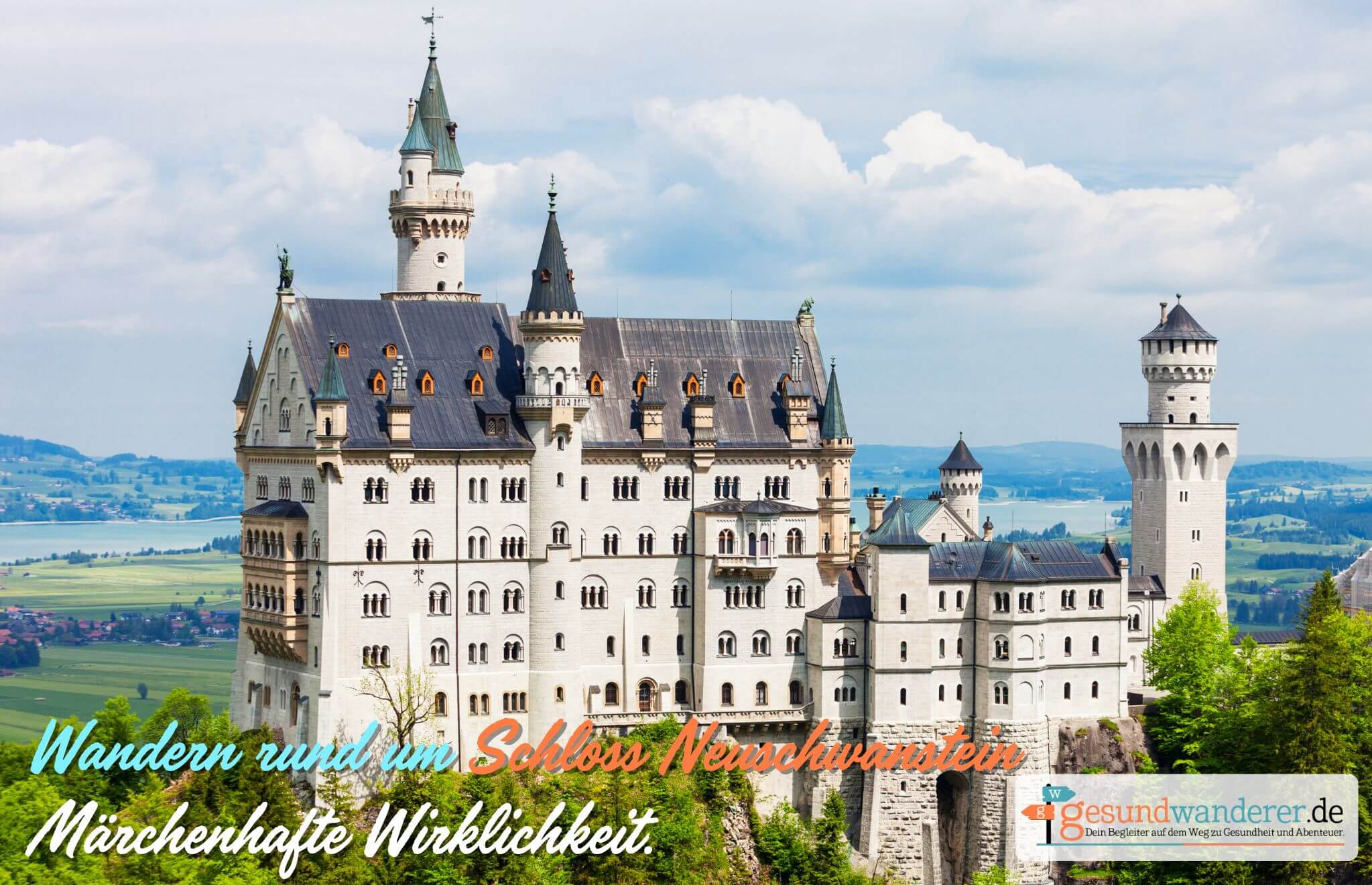 Märchenhafte Wirklichkeit: Wandern rund um Schloss Neuschwanstein - Gesundwanderer Blog