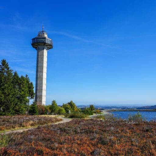 Hochheideturm Ettelsberg wandern im Rothaargebirge - gesundwanderer.de