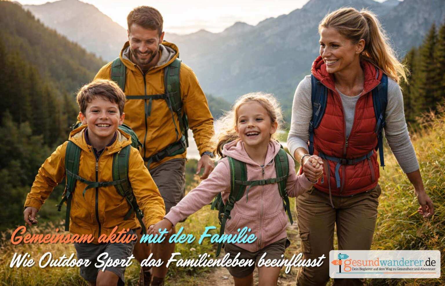 Mehr Bewegung im Familienleben - gesundwanderer magazin