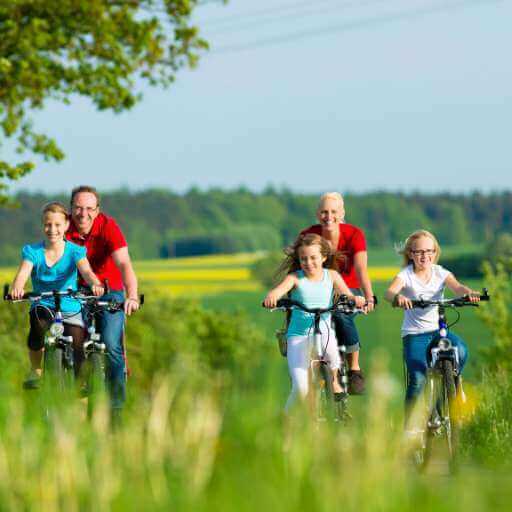 Radfahren als Familiensport - gesundwanderer.de