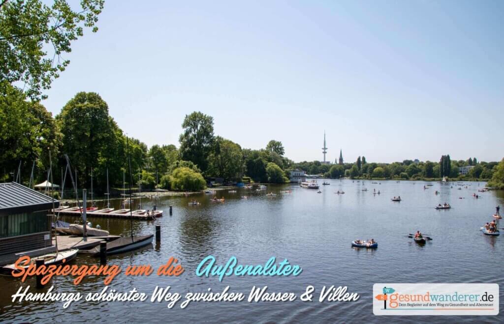 Spaziergang um die Außenalster, Hamburgs schönster Rundweg - gesundwanderer magazin