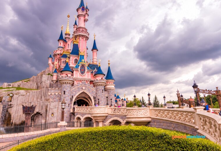 Schloss im Disneyland Park in Disneyland Paris