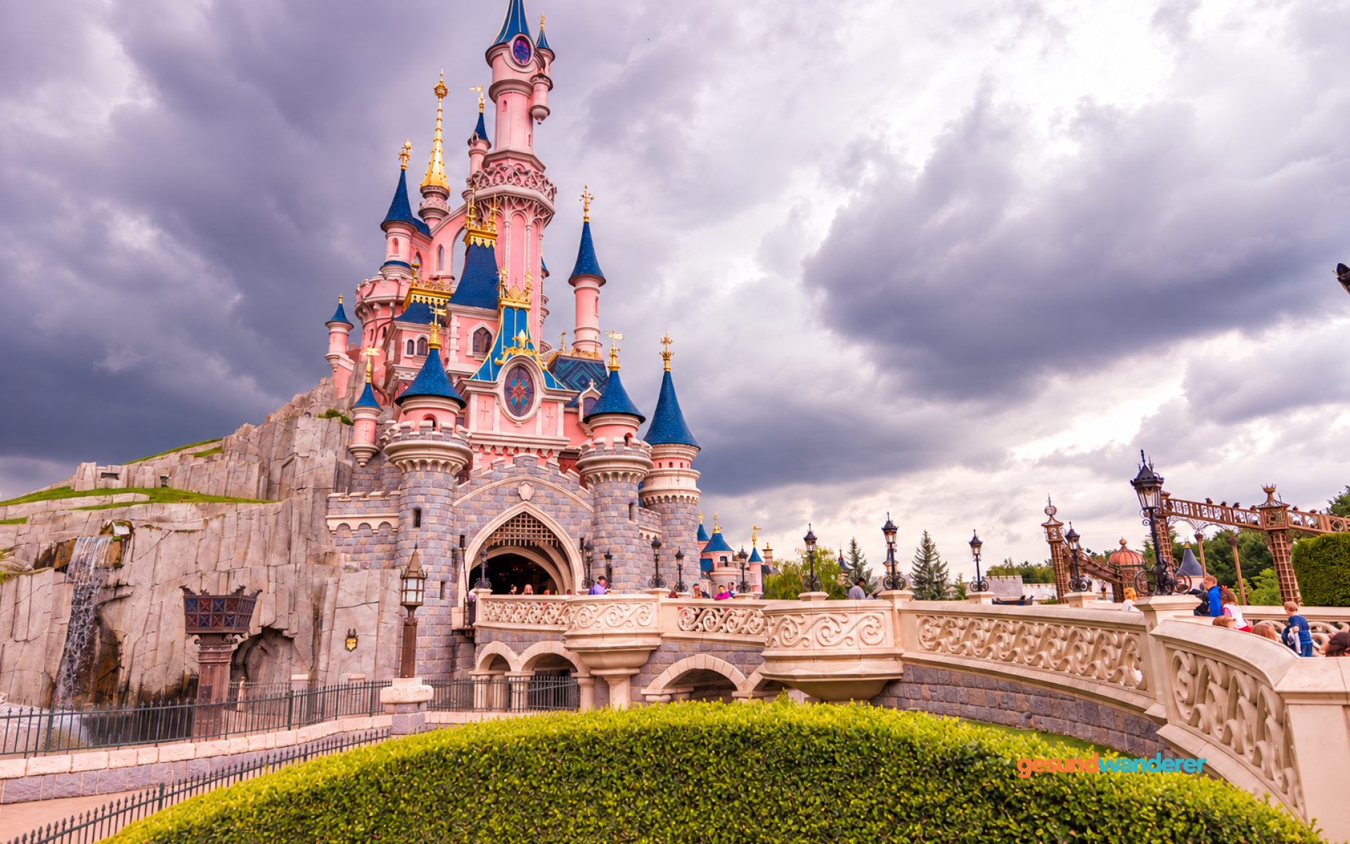 Schloss im Disneyland Park in Disneyland Paris