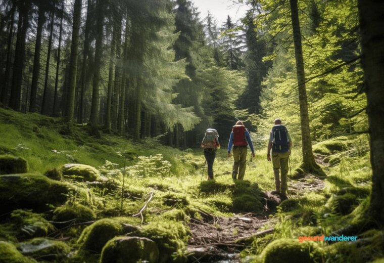Wandern und Bewegung in der Natur
