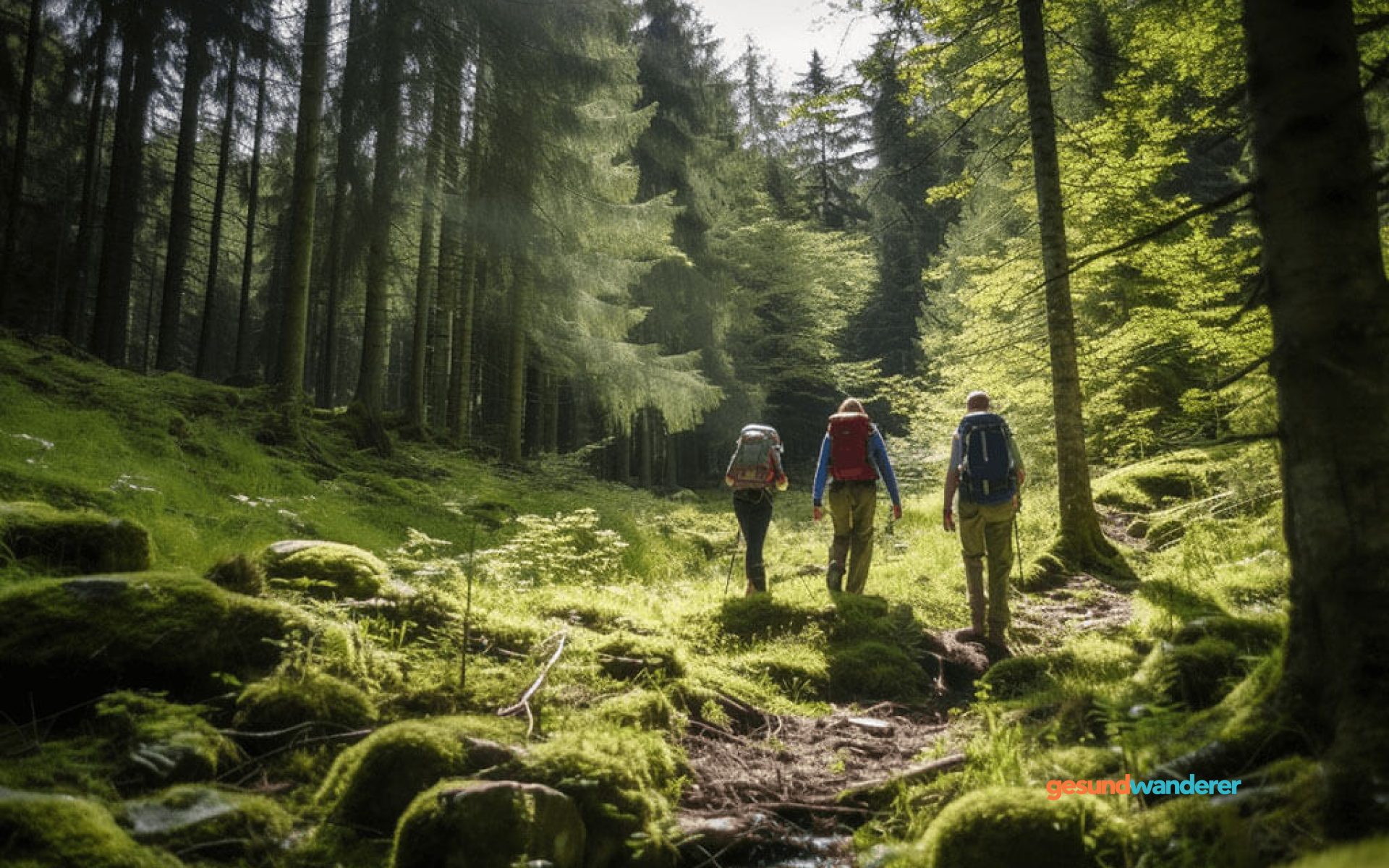 Wandern und Bewegung in der Natur