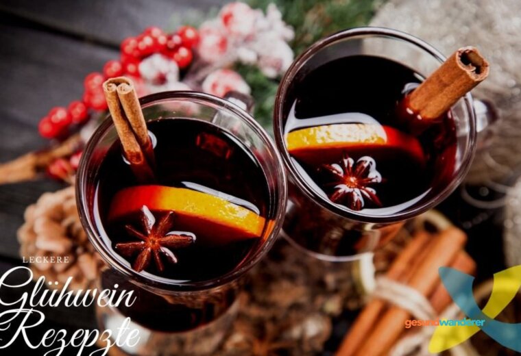 Glühwein und Gewürze für die Winterküche