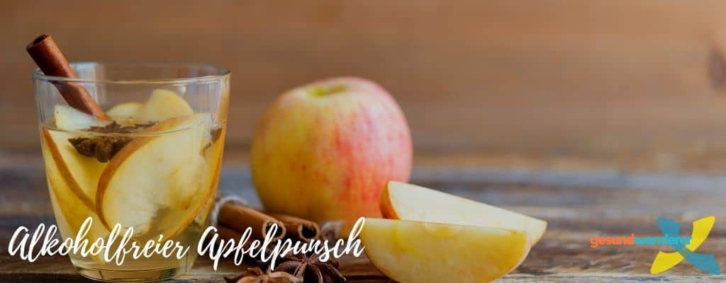 Apfelpunsch als alkoholfreies Wintergetränk