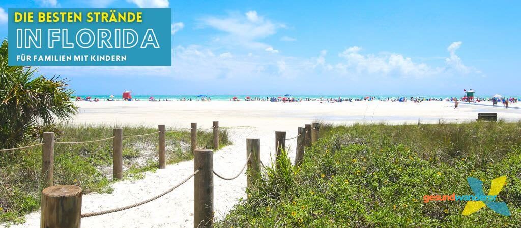 Strand auf Siesta Key in Florida