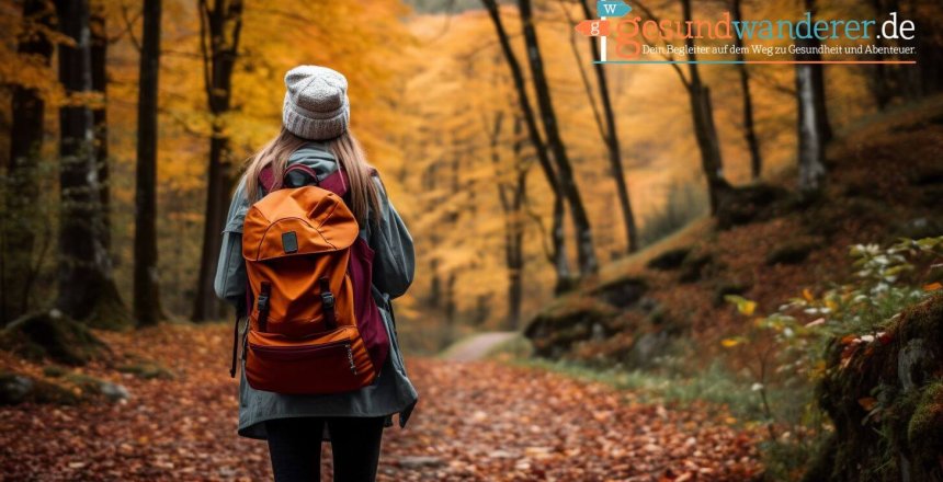 Wandern im Herbst kann Koerper und Geist staerken und die Gesundheit foerdern. Gesundwanderer - der Blog zu Wanderung, Gesundheit und Leben