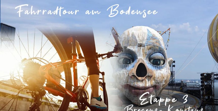 Fahrrad Tour - Reise um den Bodensee - dritte Etappe von Bregenz bis Konstanz mit dem Rad - dronezmeup Reiseberichte